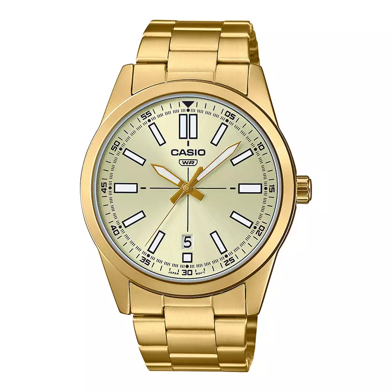 Jam Tangan Casio Gold Men Jam Tangan Casio General MTP-VD01G-9E