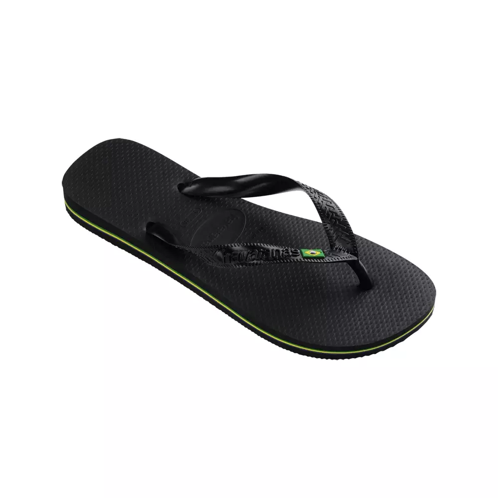 [ONLINE EXCLUSIVE] Havaianas Brasil FC 90-Black - Sandal Pria