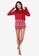 Hollister red Printed Cozy Set 32442AA4E2C13BGS_1