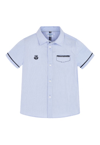 RAISING LITTLE blue Paulo Polo Shirt 5AD40KA6584B1AGS_1