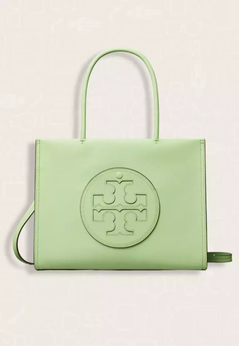 Tory Burch Small Ella Bio Tote Mint Leaf