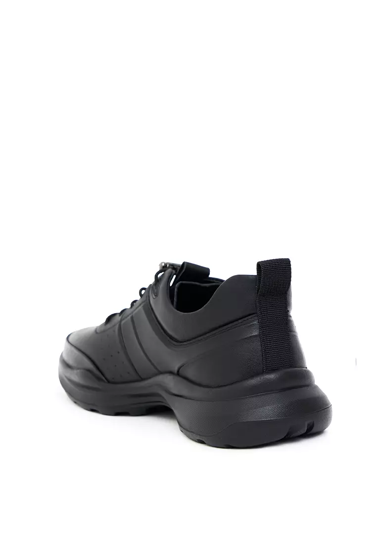 Sepatu Pria Casual Sneakers Gino Mariani Frank Hitam