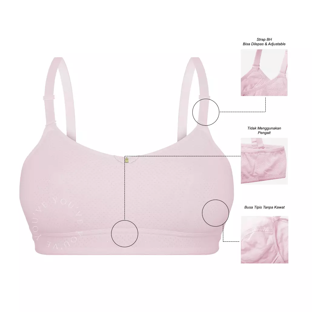 You’ve (YouHave) Miniset BH Mini Set Miniset Wanita Remaja Bra Sport Bh Sport Step One Miniset Anak 100070