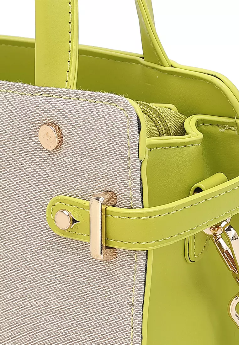 Women's Top Handle Bag / Sling Bag / Crossbody Bag (手拿袋 / 斜孭袋) - 綠色