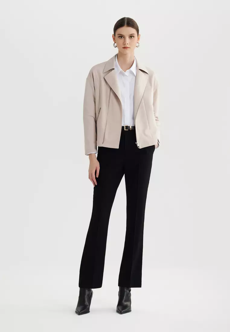 Long Sleeve Biker Jacket