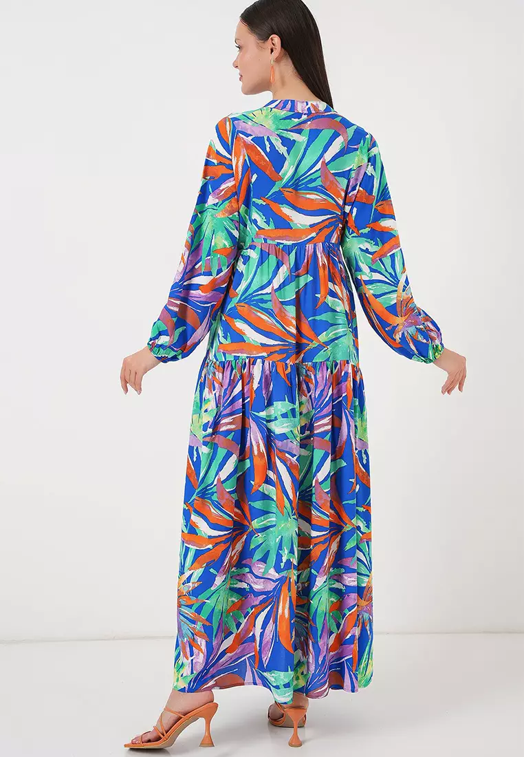 Modest Viscose Maxi Dress