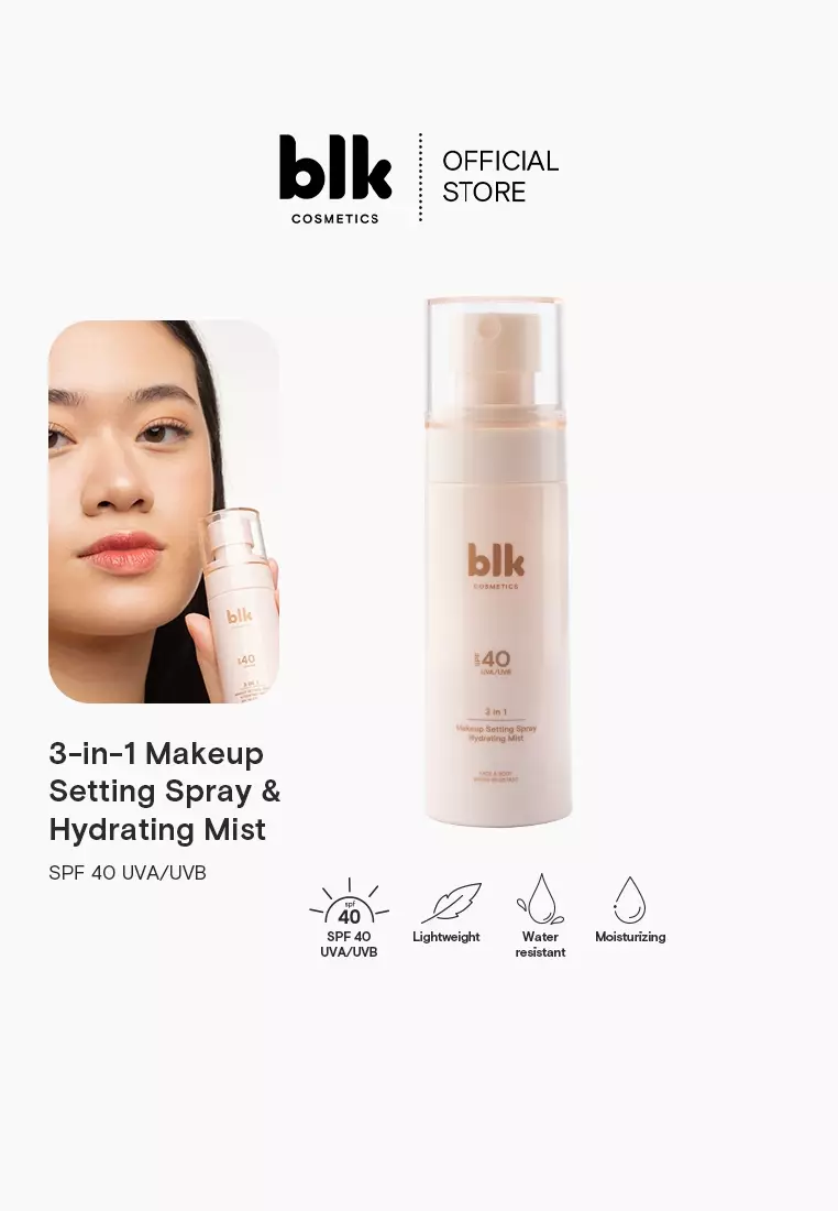 fresh 3in1 makeup setting spray & hydrating mist SPF 40 UVA/UVB