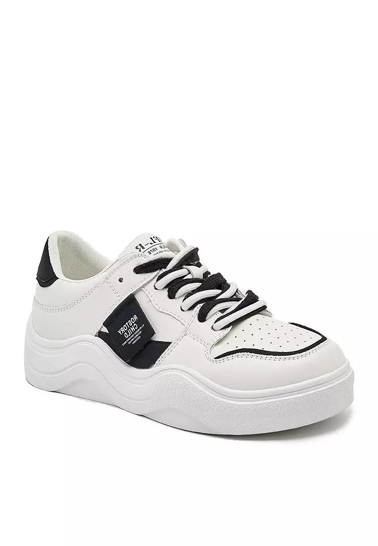 Platform Casual Leather Sneakers RX3329