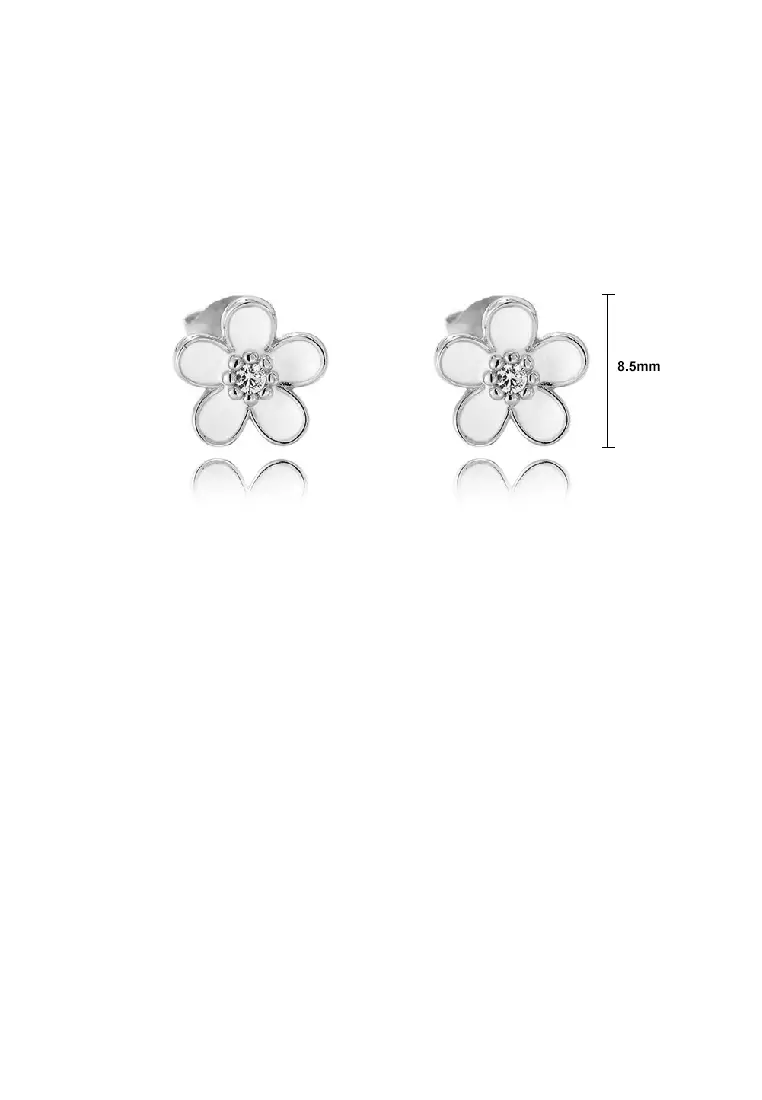 Daisy flower stud outlet earrings