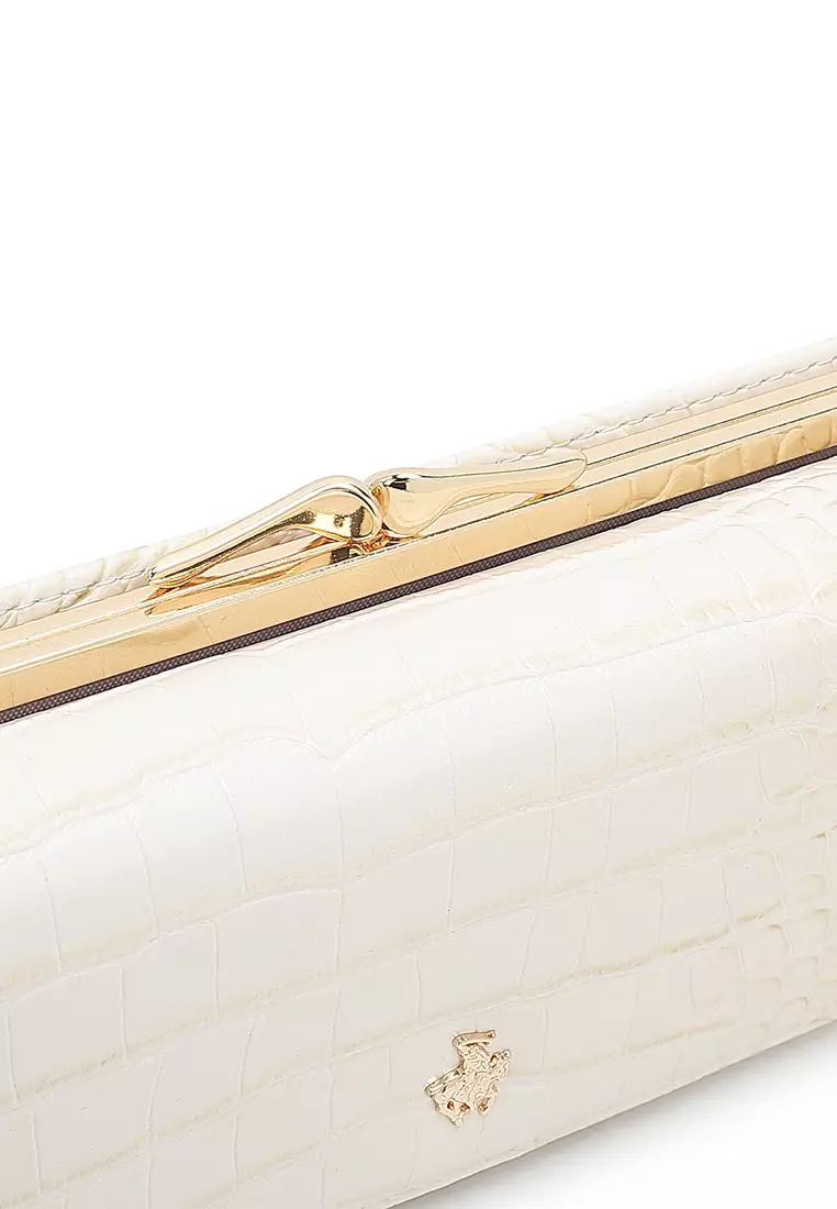Women's Long Purse / Wallet - Beige