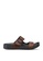 Louis Cuppers brown Double Strap Sandals 2A982SHD3F7EBDGS_1