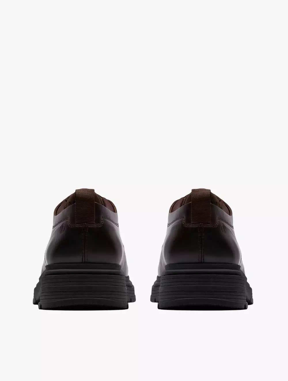 Clarks Badbury Lace Dark Brown Lea