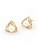 Urban Outlier gold Triangle Shape Pearl Fashion Earrings 1A02DACB2C4E7EGS_1