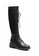 Twenty Eight Shoes black VANSA Comfortable Elastic Lace Up Long Boots VSW-B828 C7526SH00DCF38GS_2