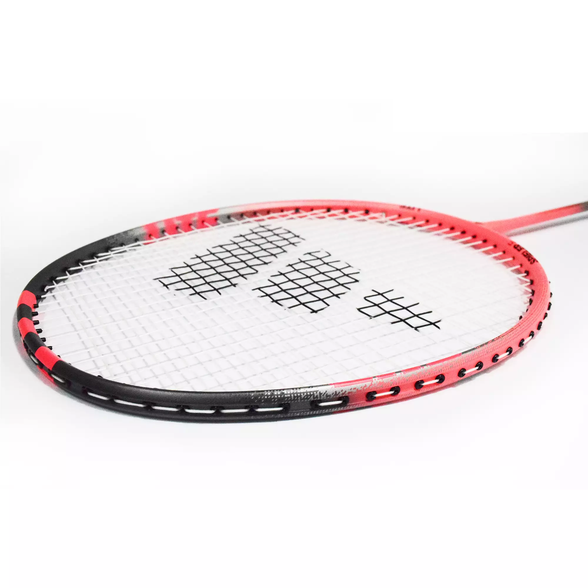 Paket 2 Raket Badminton Adidas E Lite dan Shuttlecock Flieger FS1 Speed 77 Putih isi 12