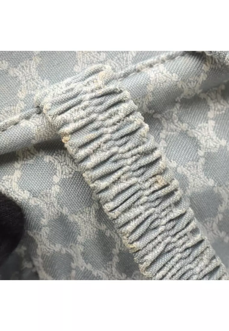 Celine Backpack Macadam Kids Blue Gray White Canvas Mini Celine white blue macadam - Gem main image 4