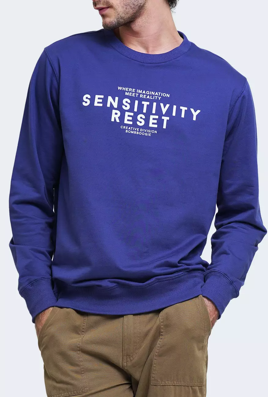 Sweater Pria Snooby Mazarine