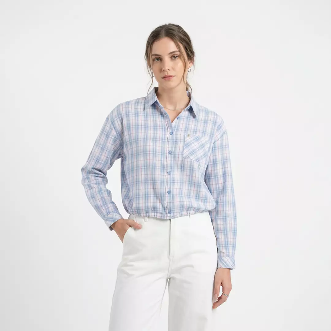 Triset Casual Pakaian Wanita Blouse - TR310437126