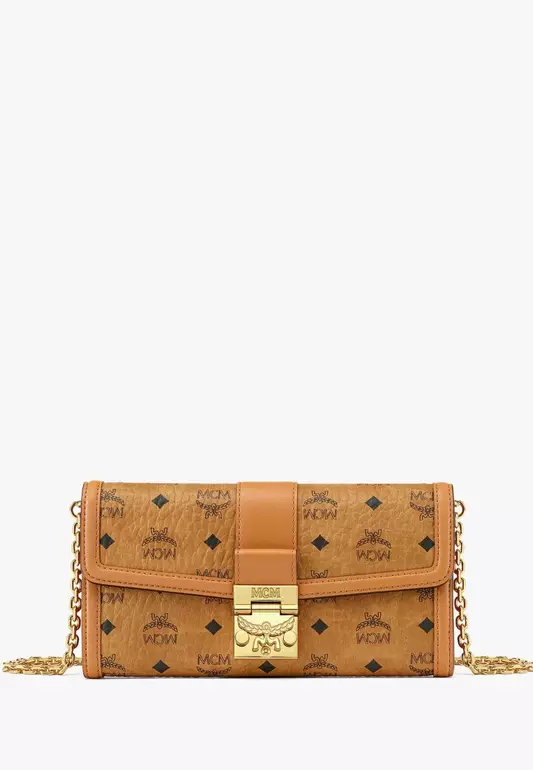 Tracy Chain Wallet in Visetos