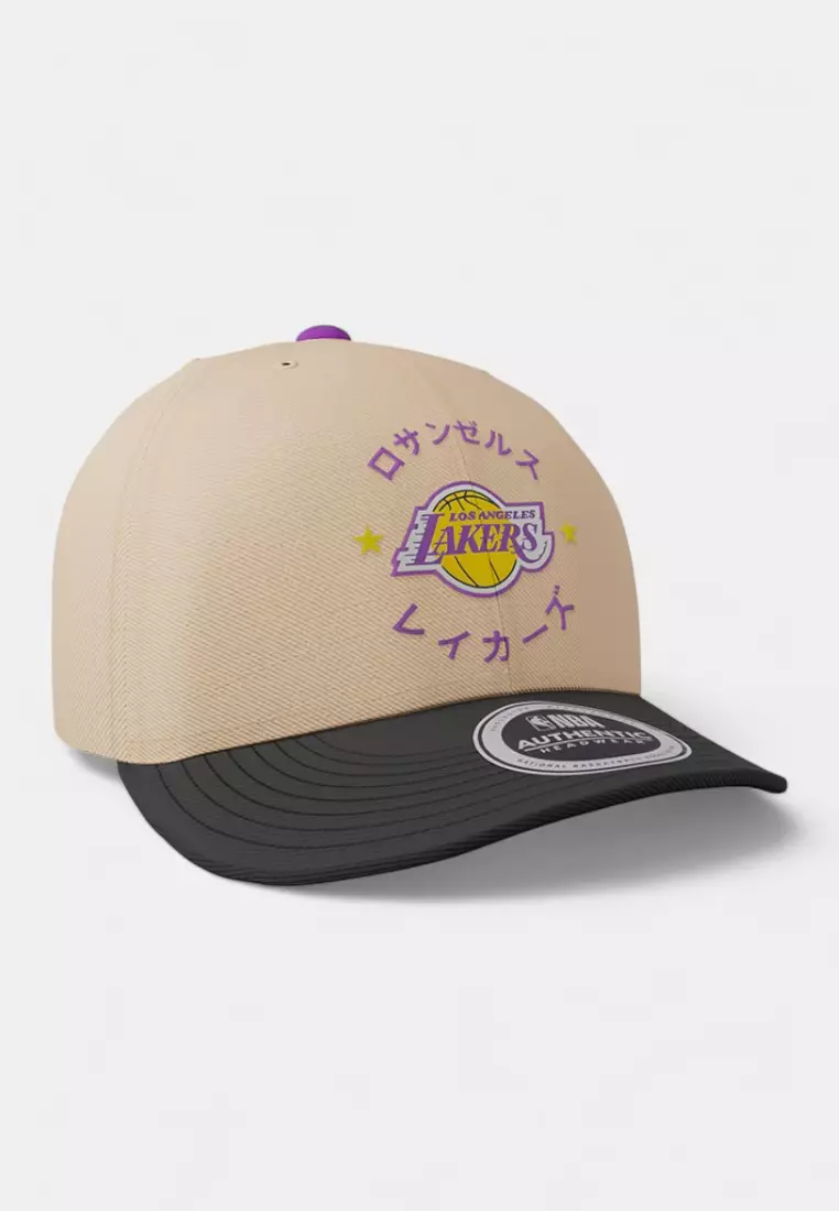 Los Angeles Lakers Mens Curved Cap Rising Sun Collection