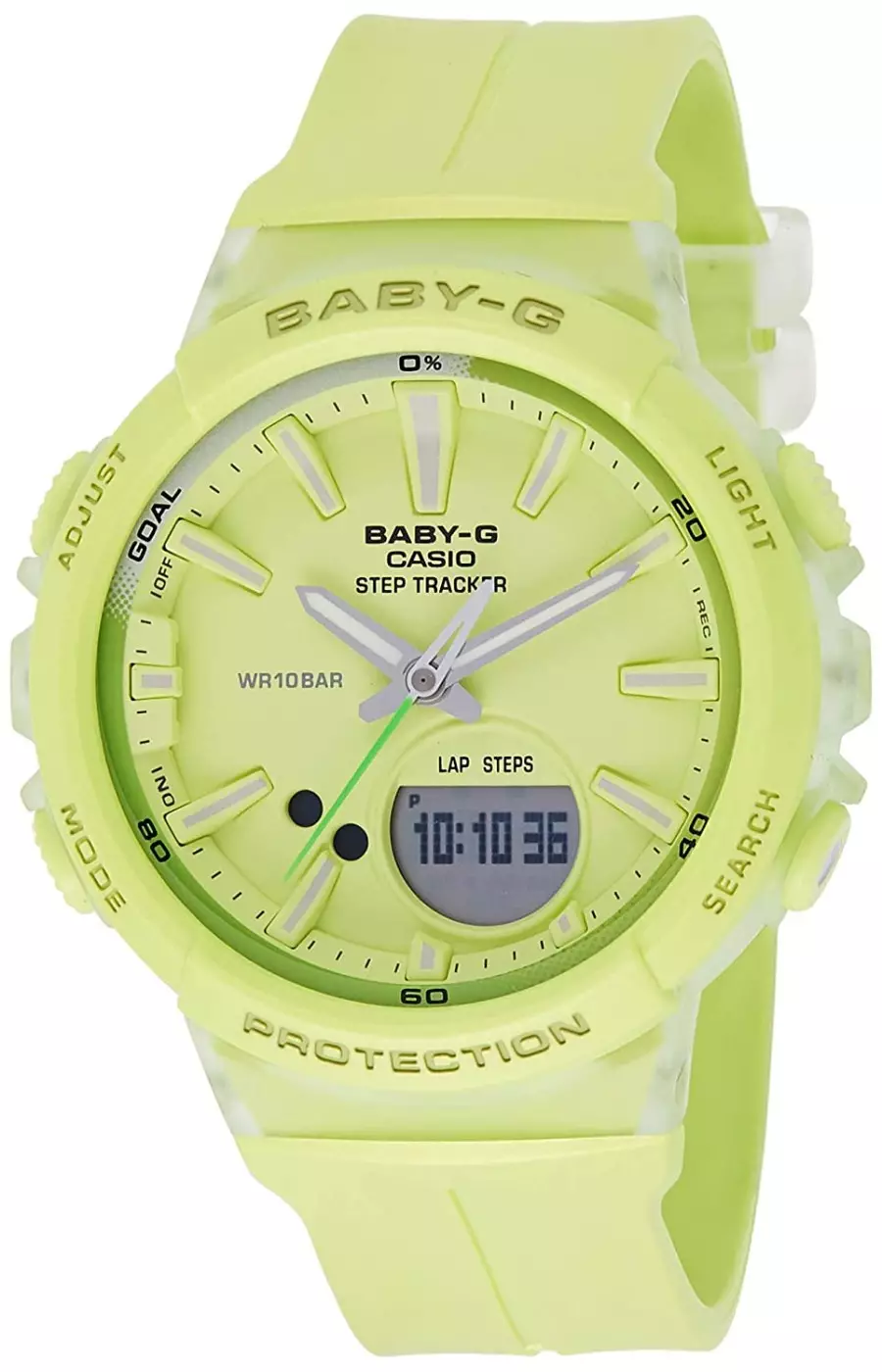 Baby g kuning store