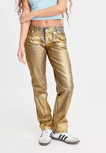 VIP【関税送料無料】希少 GOLDEN  BEIGE DENIM JEANS GOLDJAPAN 大きいサイズ レディース アウター ジャケット