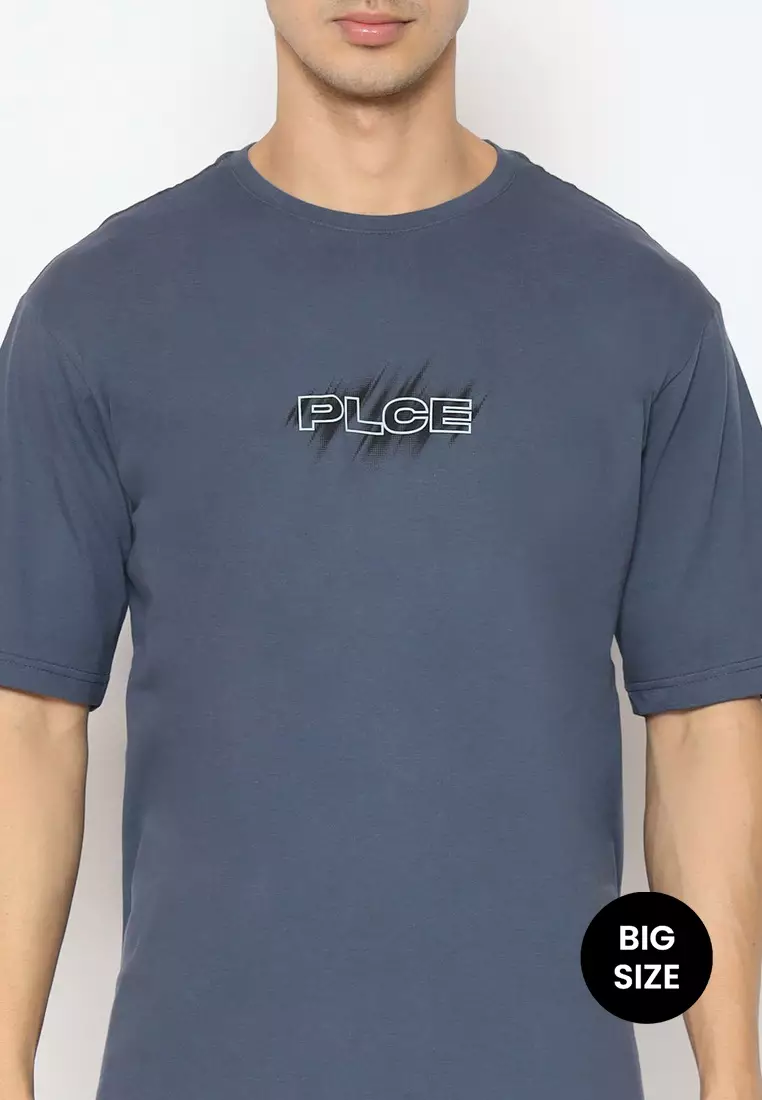 POLICE T-Shirt Cotton Combed Big Size Pria 2078280281