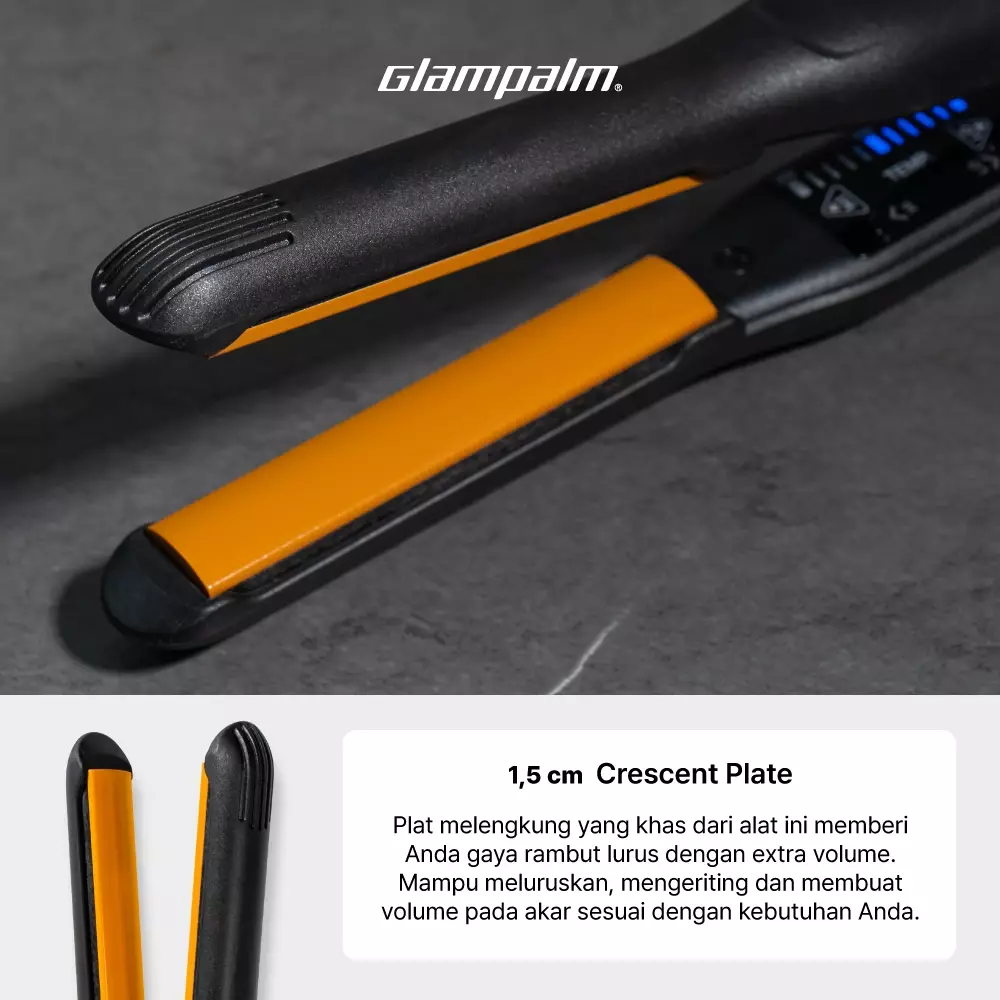 Paket Glampalm Catokan GP106BL - Hair Dryer GP715A