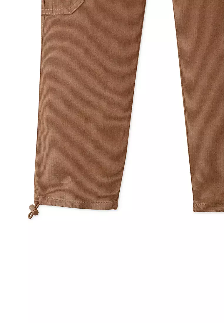Boys Corduroy Cargo Pants
