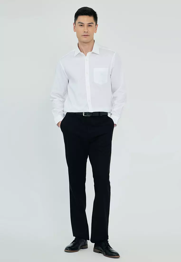 Regular Fit Textured Dress Shirt