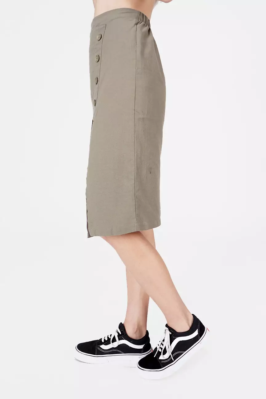 Rok Naomi Army Midi