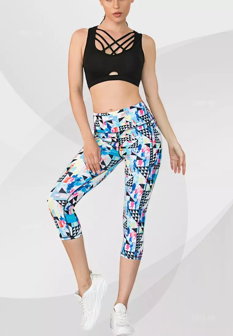 Buy GINGLA Fitness Yoga Sports Suit (Sports Bra+Tights) Online