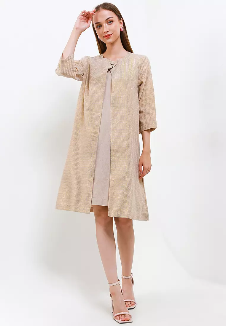 Triset Ladies Pakaian Wanita Dress - LD302578606