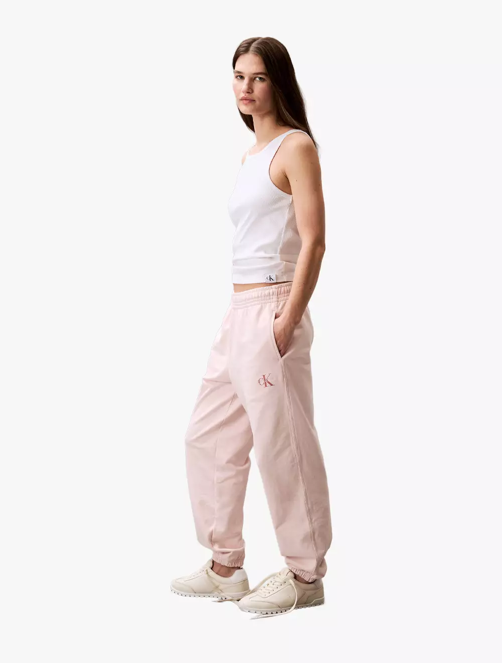 Calvin Klein - Monogram logo French terry jogger pants