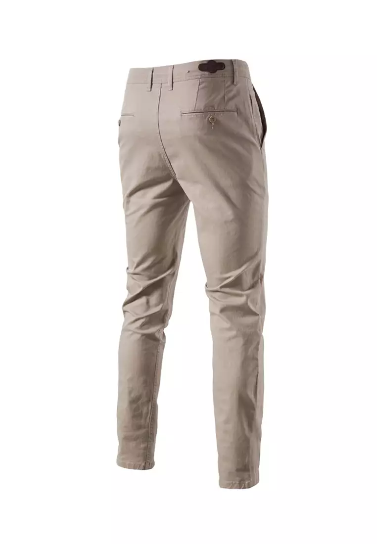Thick Casual Straight Pants AX-PM12