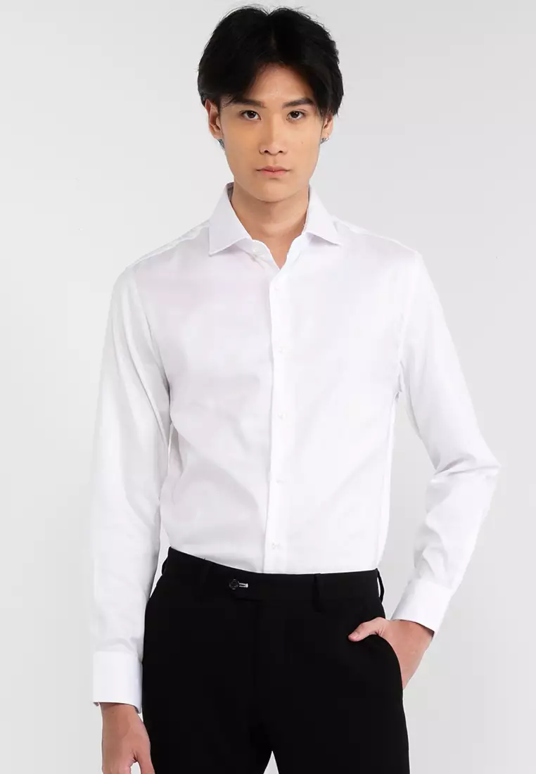 Mango suit shirt top