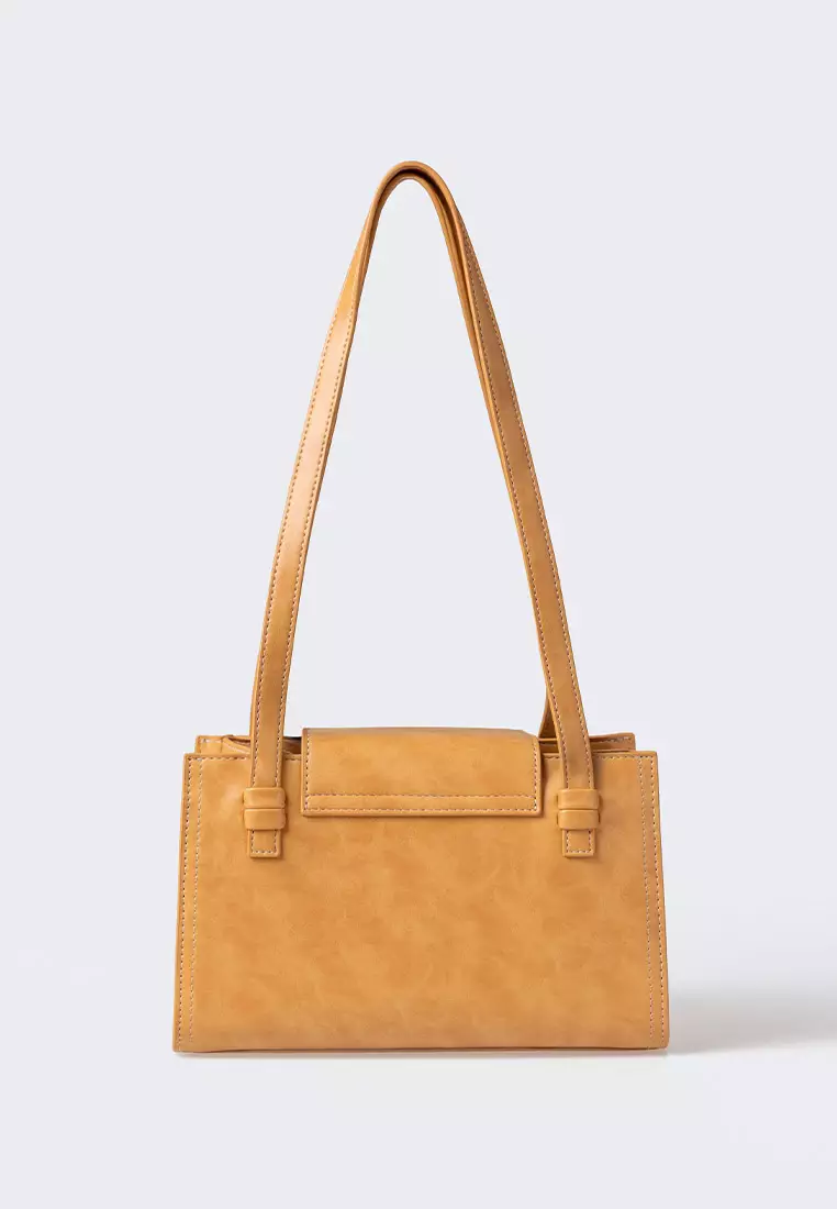 Ria Miranda Mustard Nina Small Box Bag