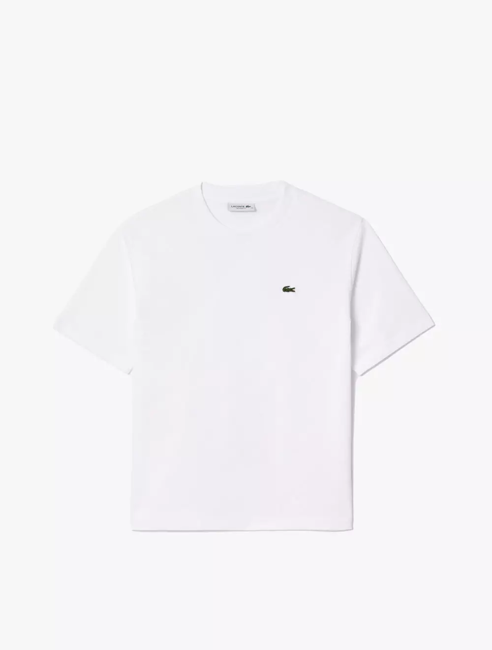 Relaxed Fit Lightweight Cotton Pima Jersey T-shirt - White