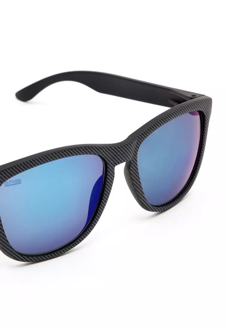 HAWKERS Carbono Sky ONE Asian Fit Sunglasses for Men and Women. UV400 Protection. Official Product Designed in Spain