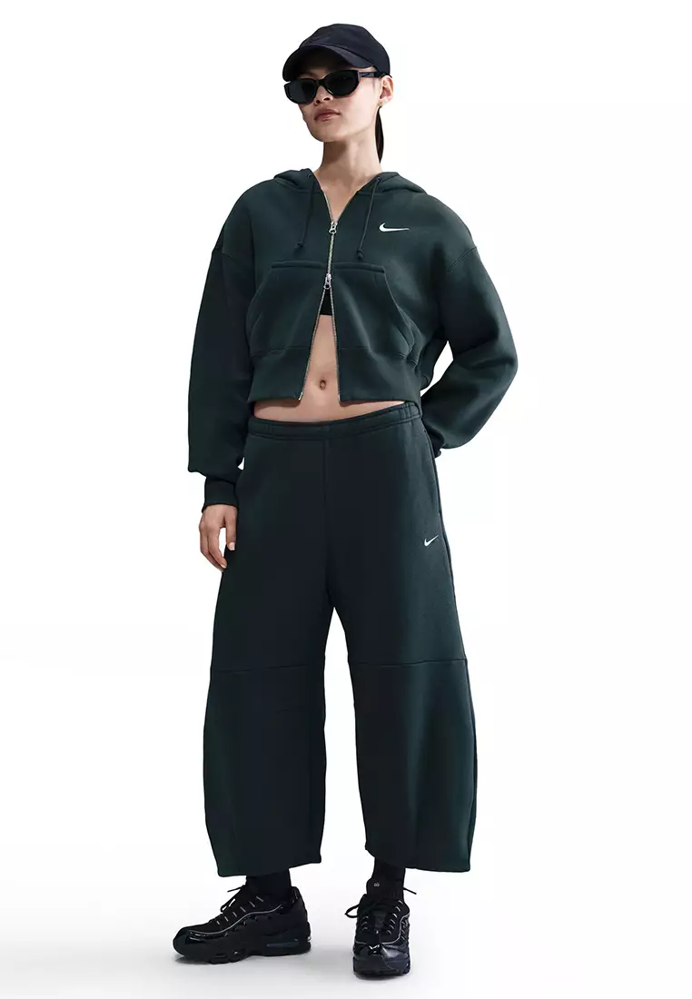 Buy Nike Sportswear Phoenix Fleece Loose Mid-Rise Barrel Pants