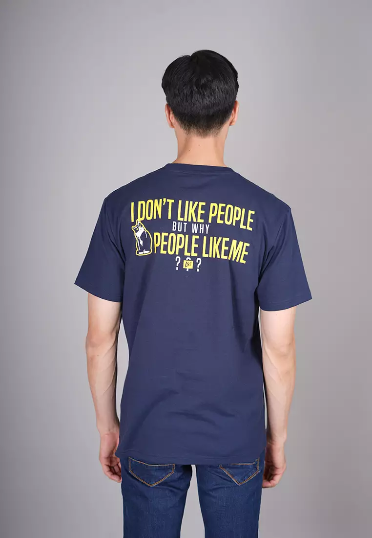 LGS Street - Kaos - Streetwear - Biru - Unisex - ST.30.H063.017.C