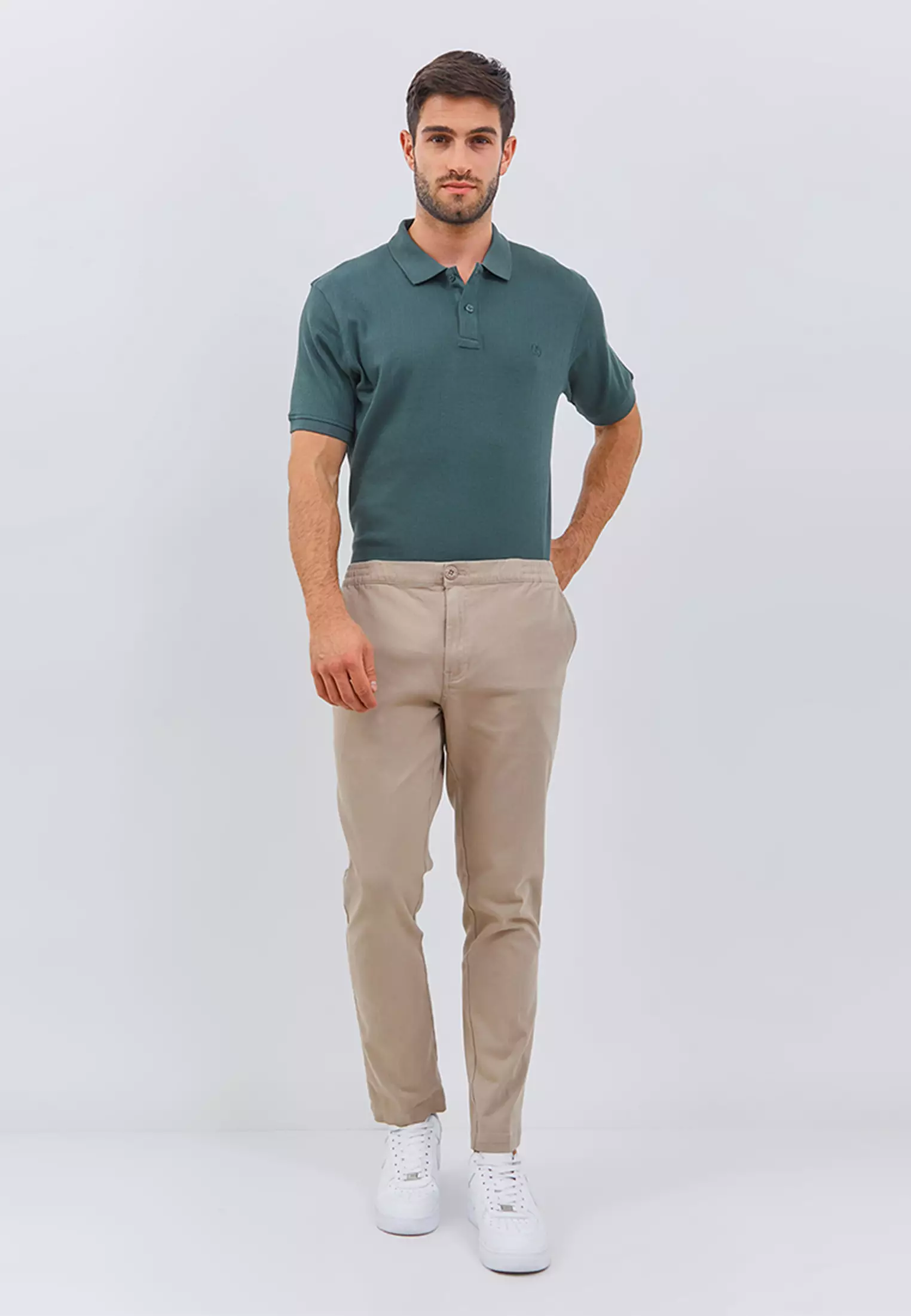 [NEW] Osella Relaxed Waist Trousers With Adjustable Drawstring 208P4001 | Celana Panjang Pria