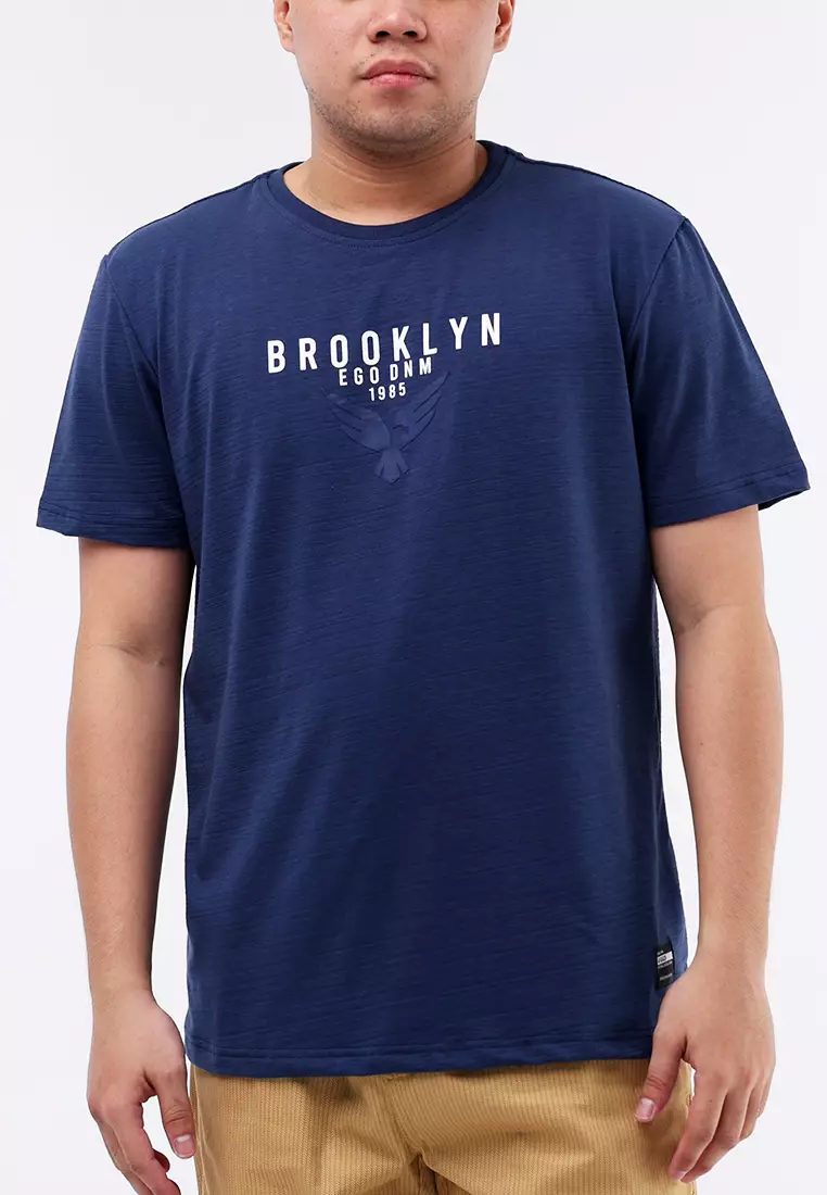 Roundneck Streaky Short Sleeve T-Shirt