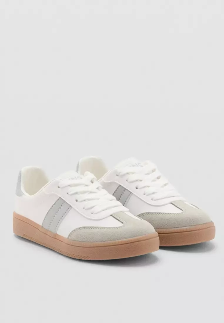 Leather Mixed Sneakers