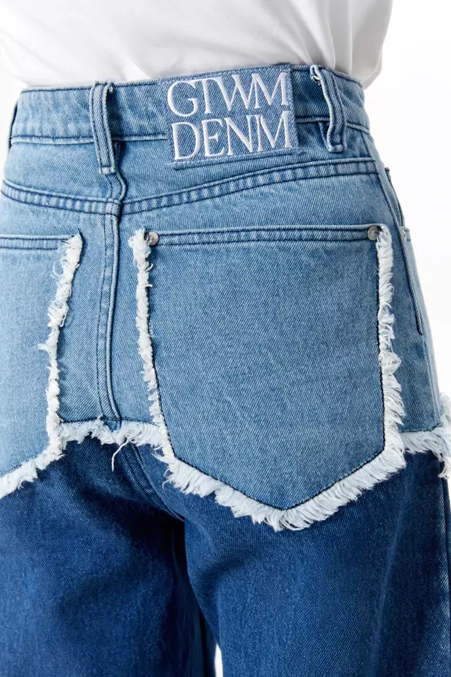 GW Twotone Denim Jeans