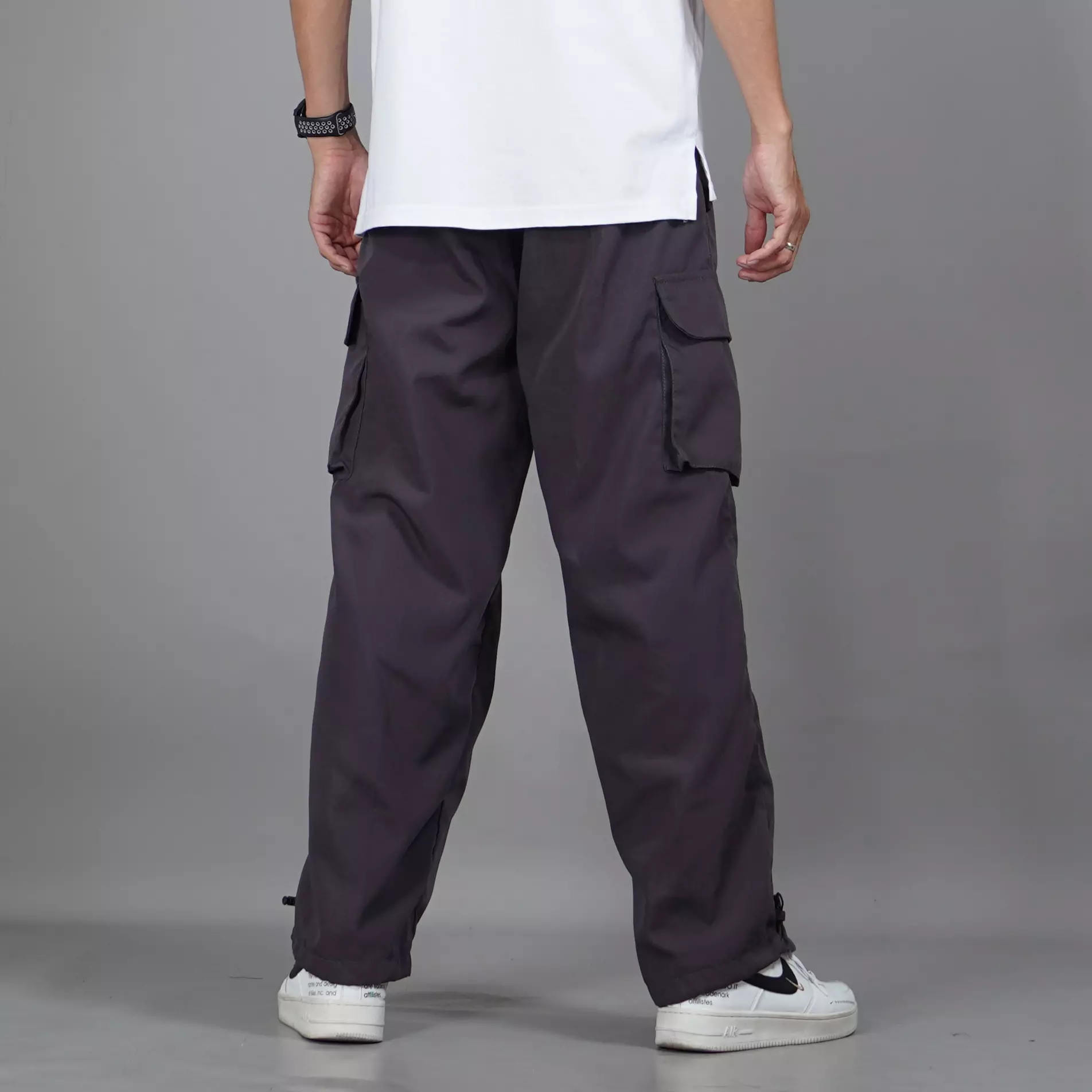  REAGAN Celana Cargo Loose Pants Pria Celana Kargo Loose Fit Pria - ABU