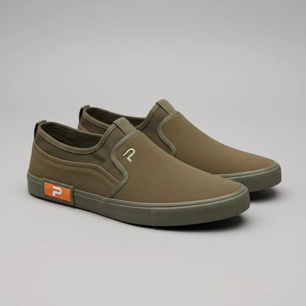 Paulmay Sepatu Slipon Pria Wanita Kyoto - Army