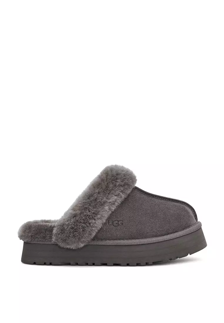 Discount on Ugg  shoes - SKU: Ugg Women's Disquette Platform - Charcoal (1122550-Chrc)