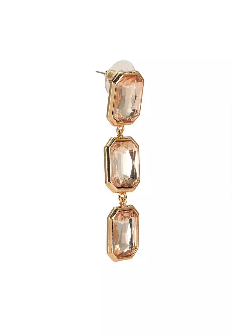 Aldo rose gold earrings sale