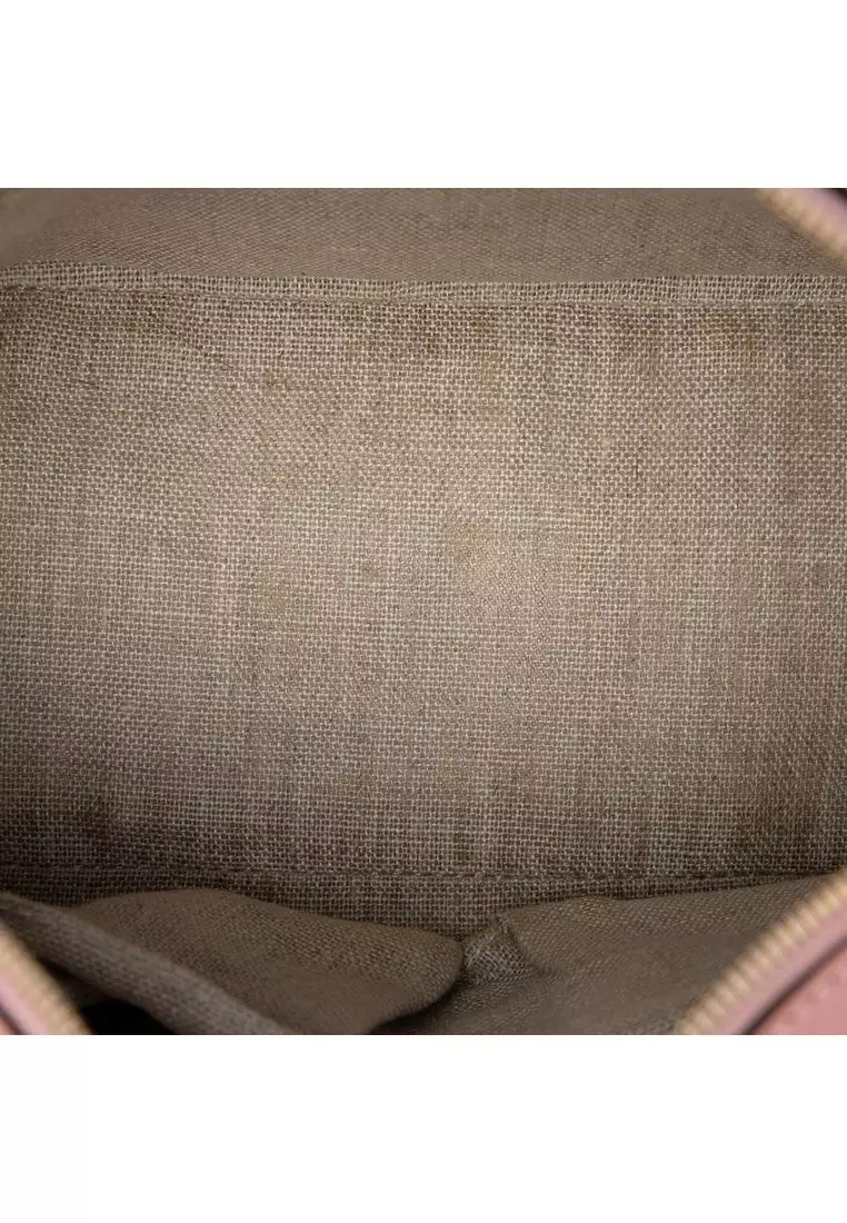 Pre-Loved Gucci Small Microguccissima Satchel